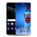 Дизайнерский пластиковый чехол для Huawei P10 Smirnoff