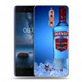 Дизайнерский пластиковый чехол для Nokia 8 Smirnoff