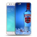 Дизайнерский силиконовый чехол для OPPO F3 Smirnoff