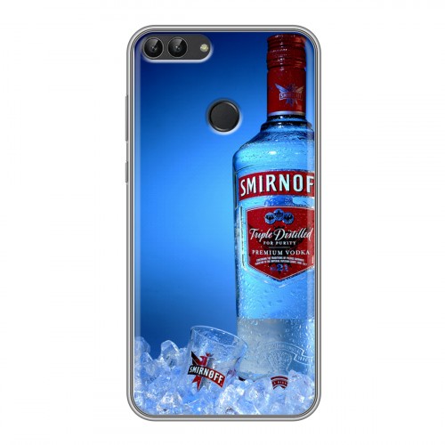 Дизайнерский силиконовый чехол для Huawei P Smart Smirnoff