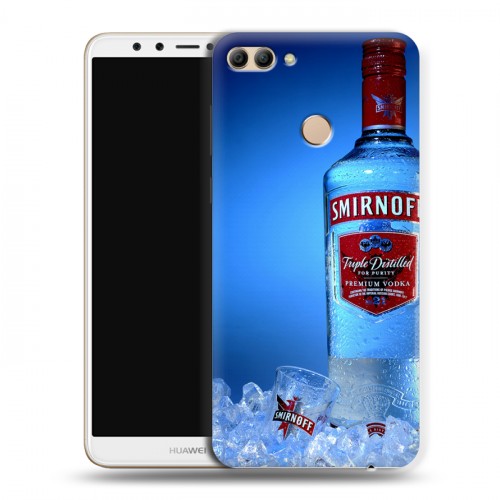 Дизайнерский пластиковый чехол для Huawei Y9 (2018) Smirnoff