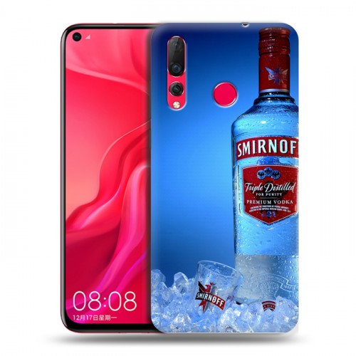 Дизайнерский пластиковый чехол для Huawei Nova 4 Smirnoff