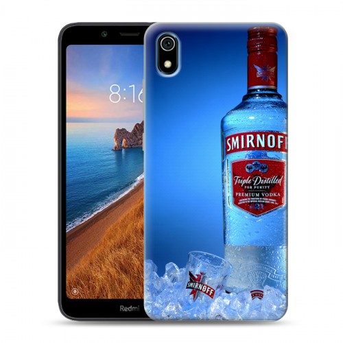 Дизайнерский силиконовый чехол для Xiaomi RedMi 7A Smirnoff