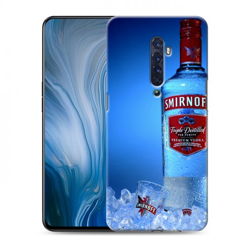 Дизайнерский пластиковый чехол для OPPO Reno2 Z Smirnoff