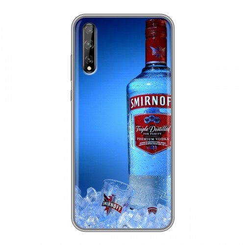 Дизайнерский силиконовый чехол для Huawei Y8p Smirnoff