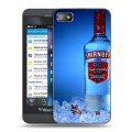 Дизайнерский пластиковый чехол для BlackBerry Z10 Smirnoff