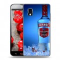 Дизайнерский пластиковый чехол для LG Optimus G Smirnoff