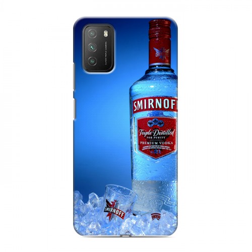 Дизайнерский пластиковый чехол для Xiaomi Poco M3 Smirnoff