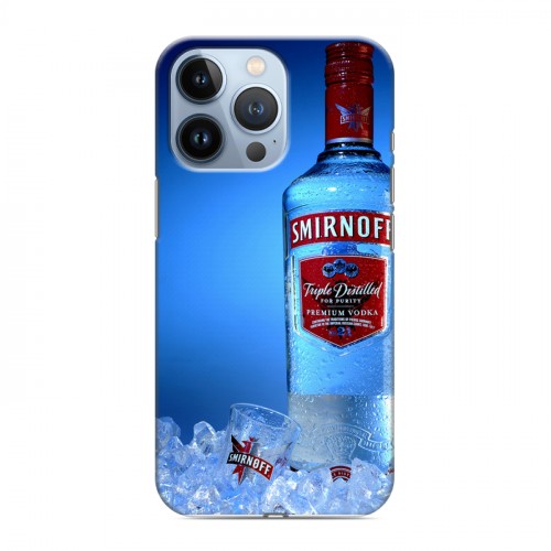 Дизайнерский силиконовый чехол для Iphone 13 Pro Smirnoff