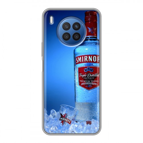 Дизайнерский силиконовый чехол для Huawei Nova 8i Smirnoff