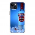 Дизайнерский пластиковый чехол для Iphone 14 Smirnoff