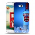 Дизайнерский пластиковый чехол для LG L80 Smirnoff