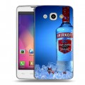 Дизайнерский пластиковый чехол для LG L60 Smirnoff