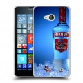 Дизайнерский пластиковый чехол для Microsoft Lumia 640 Smirnoff