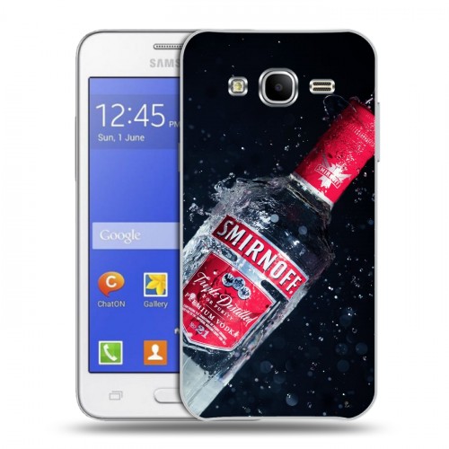 Дизайнерский силиконовый чехол для Samsung Galaxy J7 Smirnoff