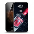 Дизайнерский пластиковый чехол для Huawei G8 Smirnoff