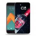 Дизайнерский пластиковый чехол для HTC 10 Smirnoff