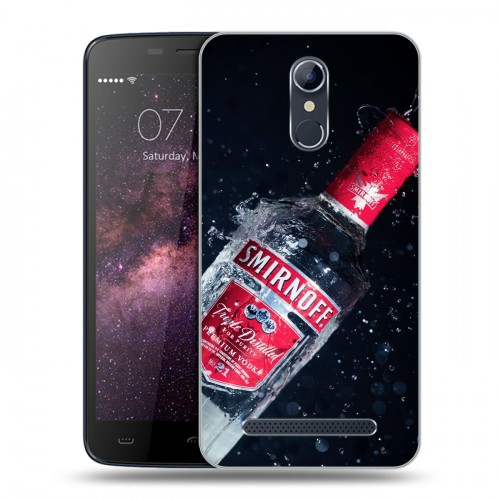 Дизайнерский силиконовый чехол для Homtom HT17 Smirnoff