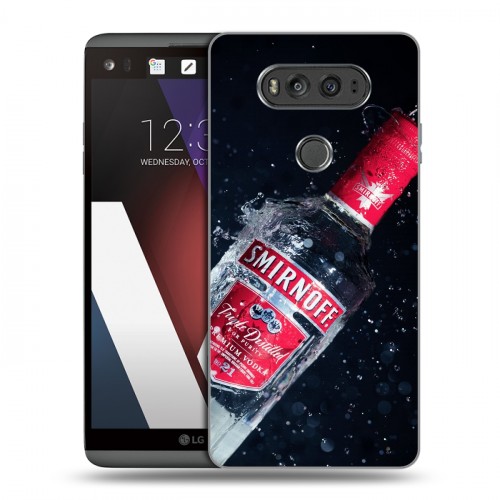 Дизайнерский пластиковый чехол для LG V20 Smirnoff