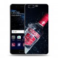 Дизайнерский пластиковый чехол для Huawei P10 Smirnoff