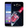 Дизайнерский пластиковый чехол для Huawei Y3 (2017) Smirnoff