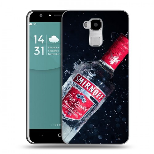 Дизайнерский пластиковый чехол для Doogee Y6 Smirnoff