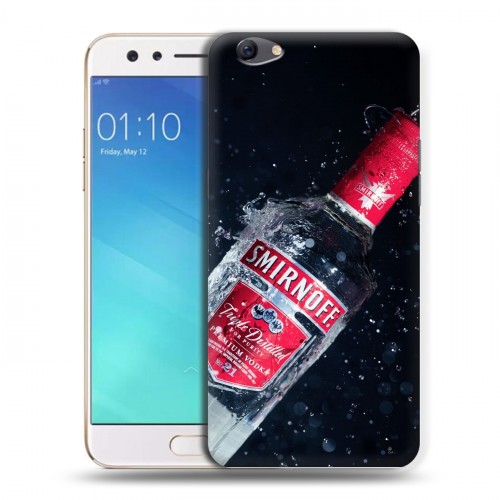 Дизайнерский силиконовый чехол для OPPO F3 Smirnoff