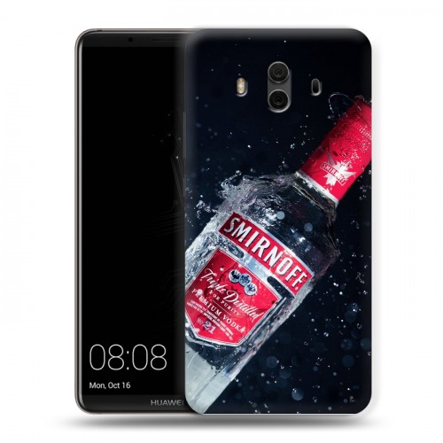 Дизайнерский пластиковый чехол для Huawei Mate 10 Smirnoff