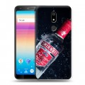 Дизайнерский силиконовый чехол для BQ Space X Smirnoff