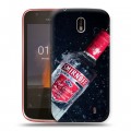 Дизайнерский пластиковый чехол для Nokia 1 Smirnoff