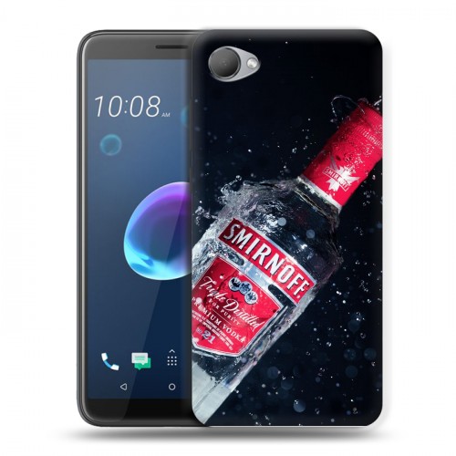 Дизайнерский пластиковый чехол для HTC Desire 12 Smirnoff