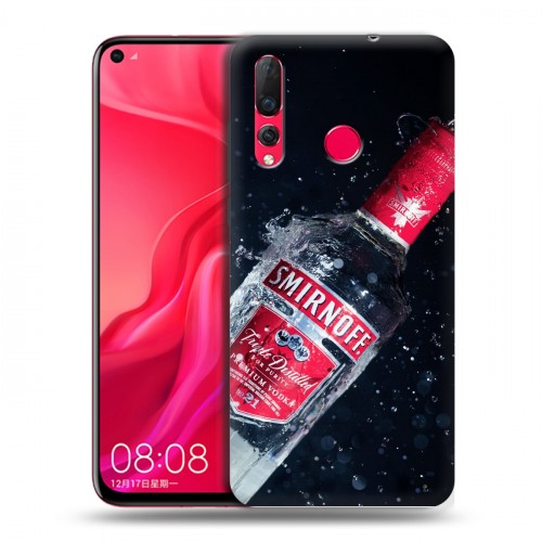 Дизайнерский пластиковый чехол для Huawei Nova 4 Smirnoff