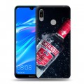 Дизайнерский пластиковый чехол для Huawei Y6 (2019) Smirnoff