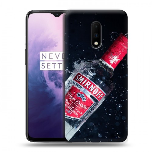 Дизайнерский пластиковый чехол для OnePlus 7 Smirnoff