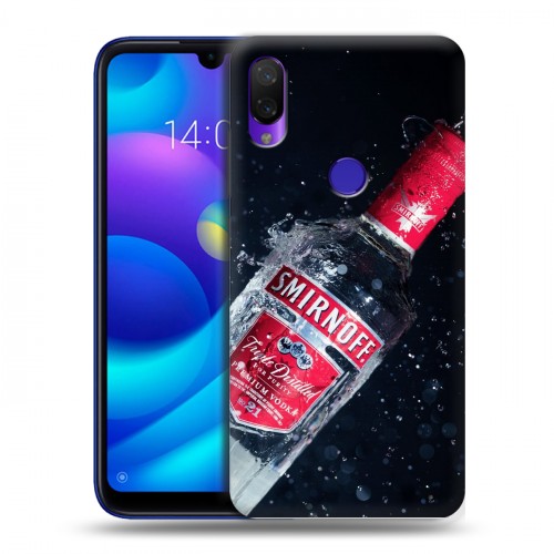 Дизайнерский пластиковый чехол для Xiaomi Mi Play Smirnoff