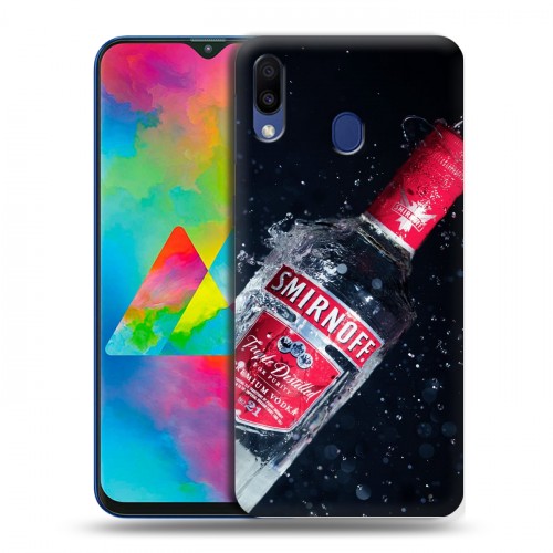 Дизайнерский силиконовый чехол для Samsung Galaxy M20 Smirnoff