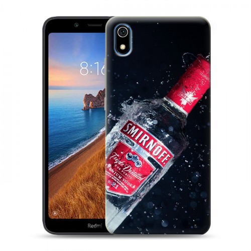 Дизайнерский силиконовый чехол для Xiaomi RedMi 7A Smirnoff