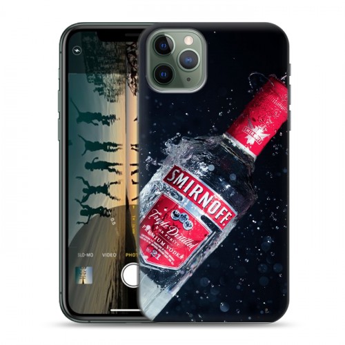 Дизайнерский пластиковый чехол для Iphone 11 Pro Smirnoff