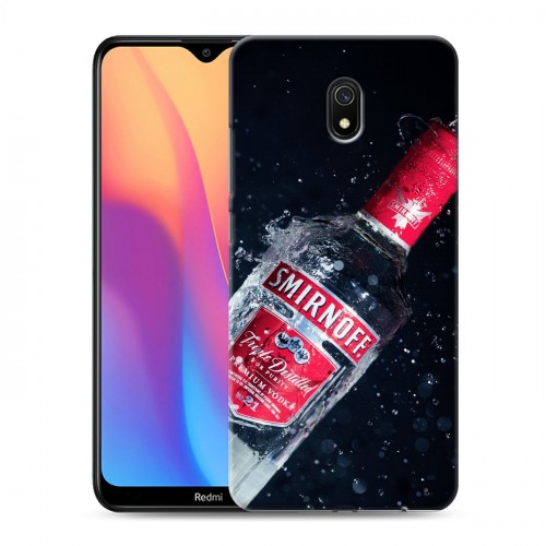 Дизайнерский силиконовый с усиленными углами чехол для Xiaomi RedMi 8A Smirnoff