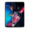 Дизайнерский пластиковый чехол для Samsung Galaxy A20s Smirnoff