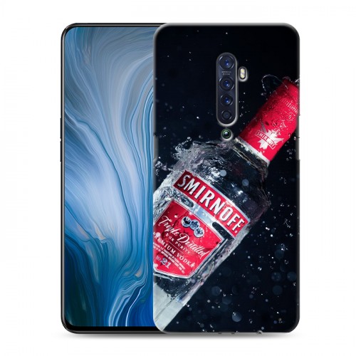 Дизайнерский пластиковый чехол для OPPO Reno2 Z Smirnoff