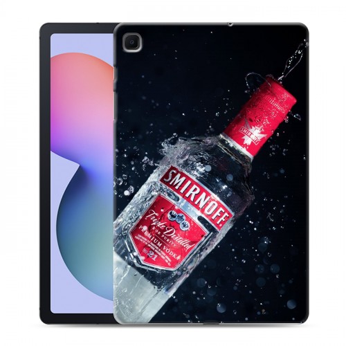 Дизайнерский силиконовый чехол для Samsung Galaxy Tab S6 Lite Smirnoff