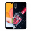 Дизайнерский силиконовый чехол для Samsung Galaxy M01 Smirnoff