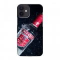 Дизайнерский силиконовый с усиленными углами чехол для Iphone 12 Mini Smirnoff