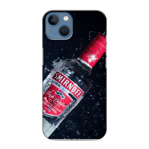 Дизайнерский силиконовый чехол для Iphone 13 Smirnoff