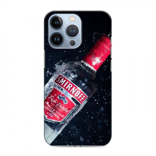 Дизайнерский силиконовый чехол для Iphone 13 Pro Smirnoff