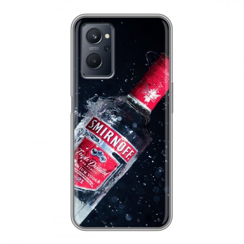 Дизайнерский пластиковый чехол для Realme 9i Smirnoff