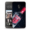 Дизайнерский пластиковый чехол для HTC Desire 700 Smirnoff