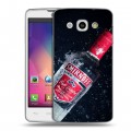 Дизайнерский пластиковый чехол для LG L60 Smirnoff