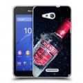 Дизайнерский пластиковый чехол для Sony Xperia E4g Smirnoff